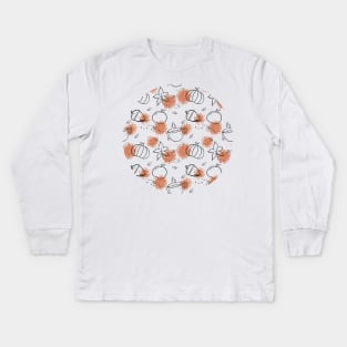 Autumn Vibes Kids Long Sleeve T-Shirt